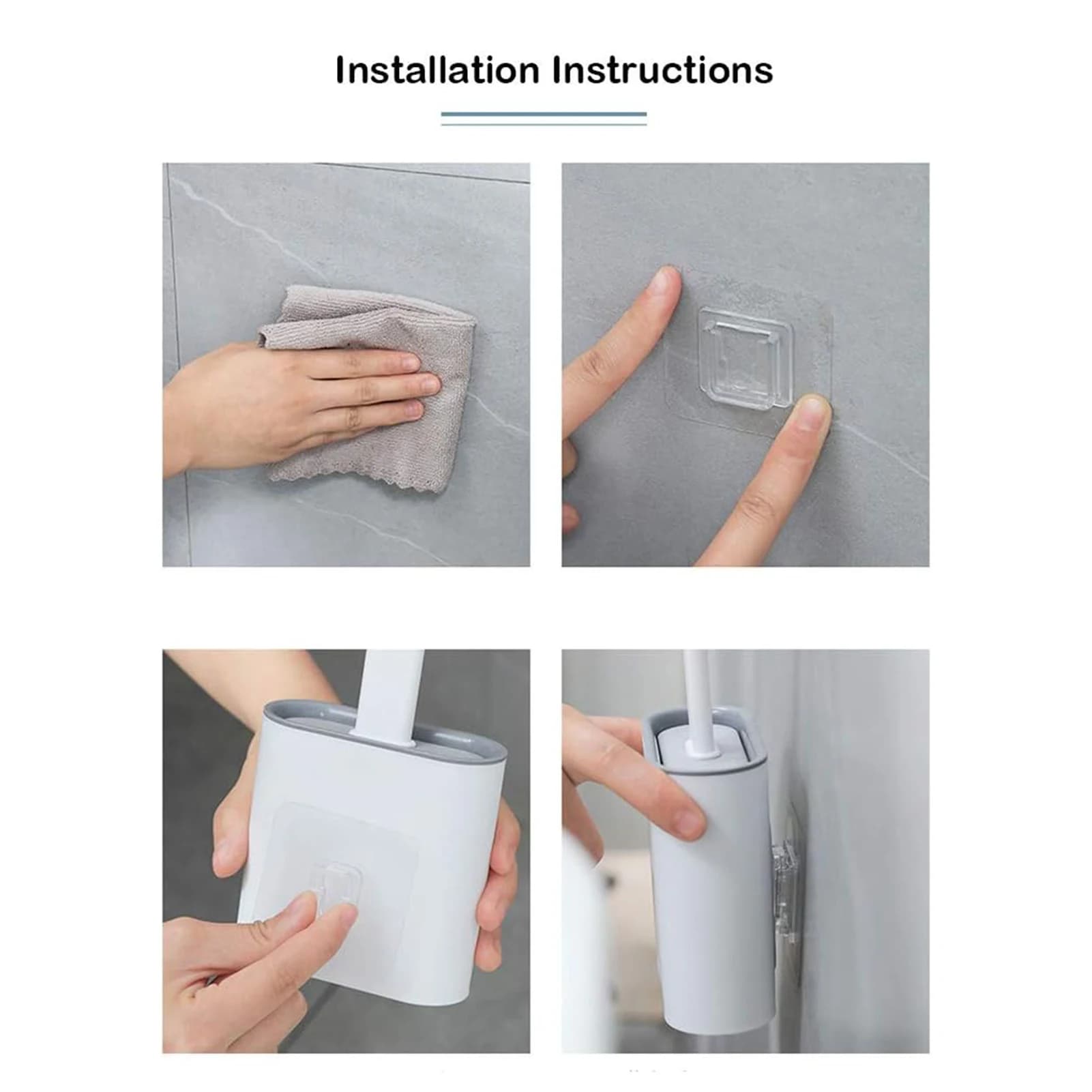 Deep-Cleaning Silicone Toilet Bowl Brush