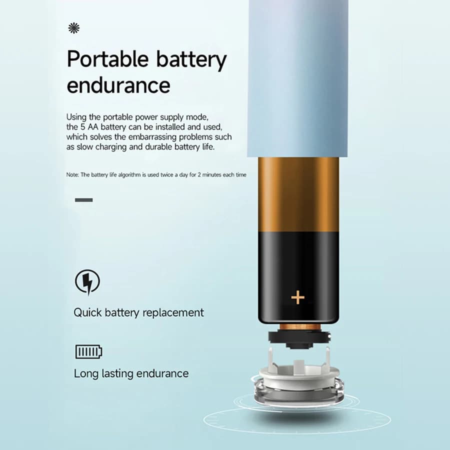 Electric Toothbrush With Soft DuPont Bristles