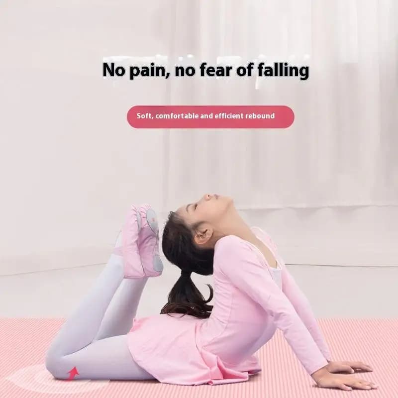 10MM Non-Slip Athletic Yoga Mat for Home Training, Pilates and Gymnastics