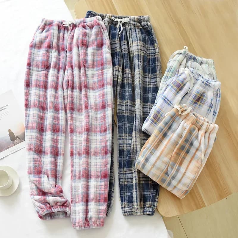 Flannel Pajama Pants For Women And Men