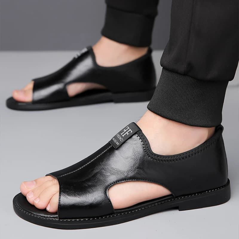 Men's Leather Casual Sandals