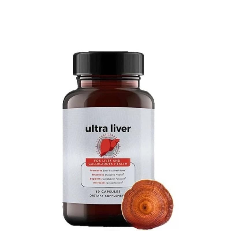 Ultra Liver Supplement with Milk Thistle & Dandelion Root Extract Rich in Antioxidants Promote Natural Detoxification 60Capsules