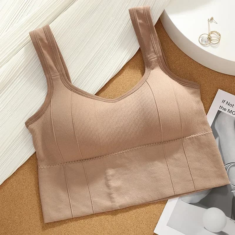 Seamless Padded Sports Bra