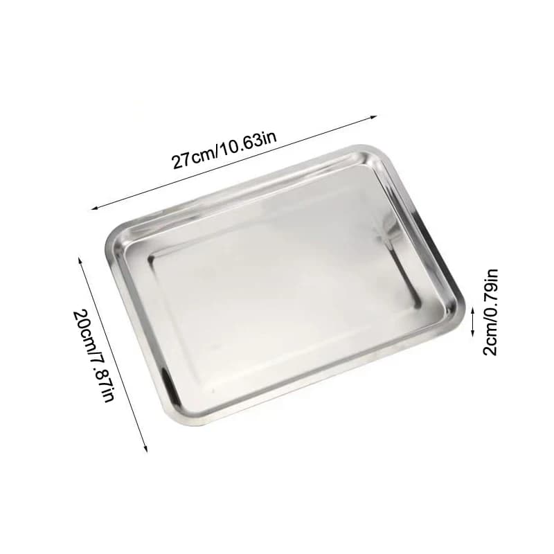 Stainless Steel Baking Pan Set with Cooling Rack