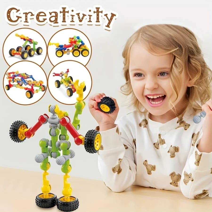 Creative Building Blocks STEM Toy Set