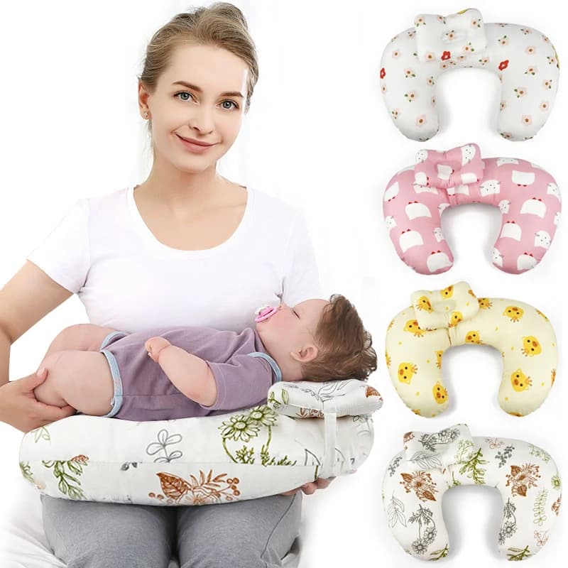 Nursing Pillow U-Shaped with Removable Washable Cover