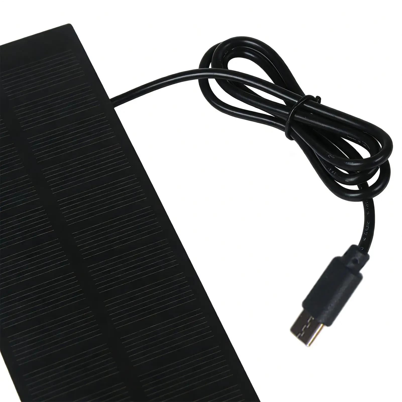 Portable Solar Charger 5W with LED Lantern