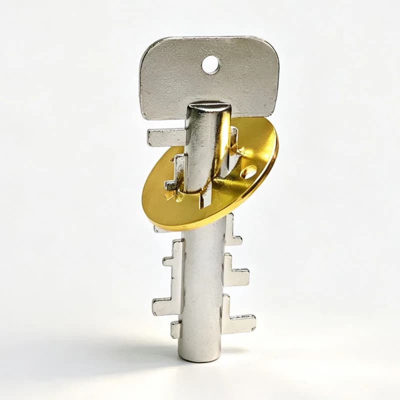 Classic Brain Teaser Disentanglement Puzzle Keys