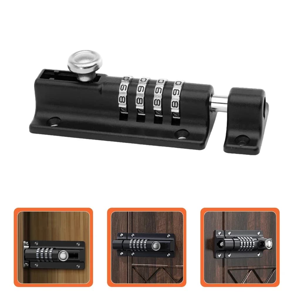 Combination Deadbolt Lock for Metal Doors