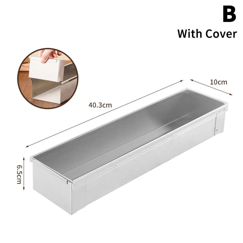 Stainless Steel Rectangle Tiramisu Cheesecake Mold