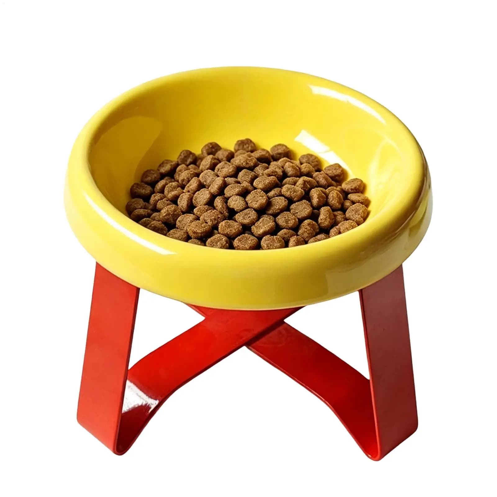Elevated Pet Bowl with Neck Support