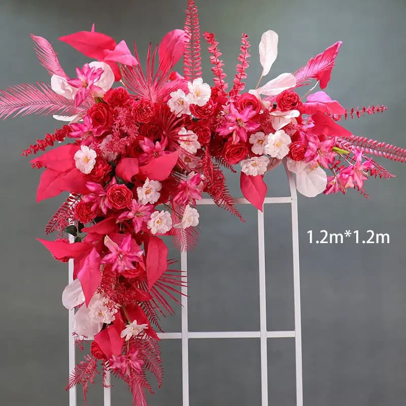 Artificial Wedding Arch Flower Arrangement Set