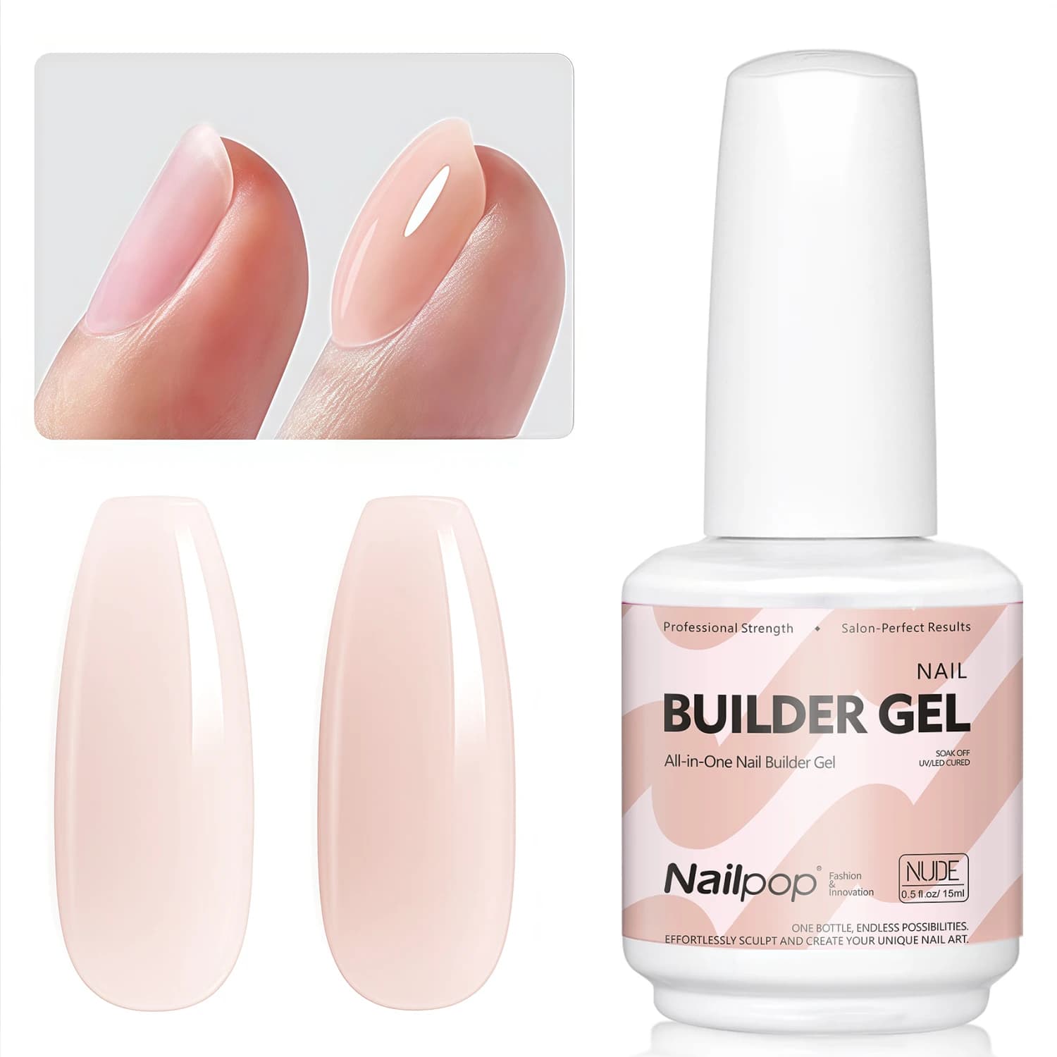 Builder Nail Gel 4-Color Multi-Use Set