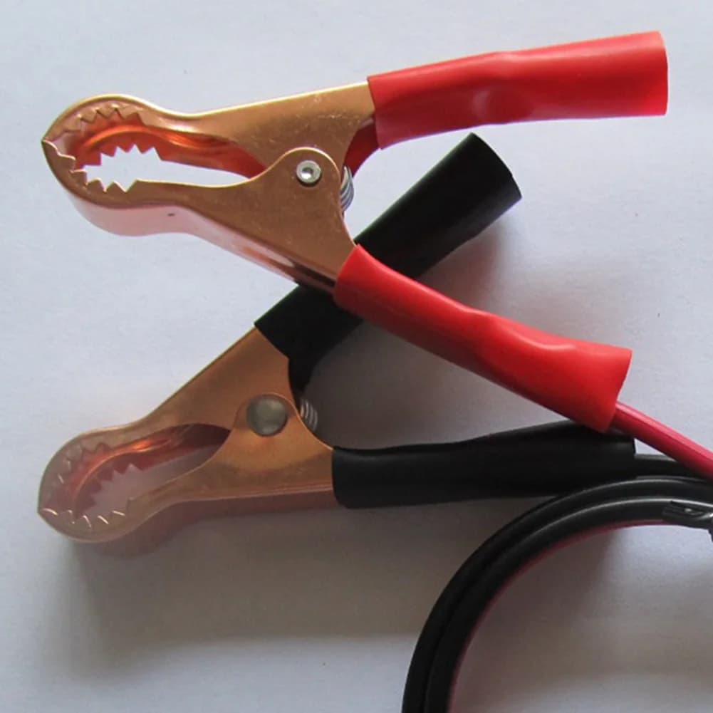 50 Amp Battery Ground Cable With Alligator Clips