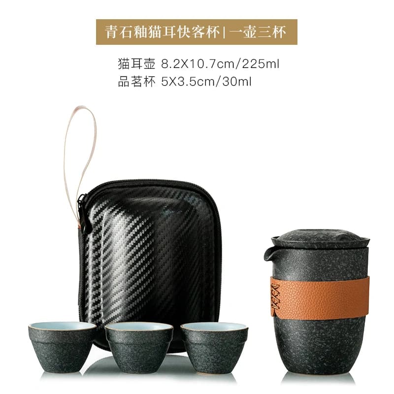 Ceramic Tea Cup with Infuser and Lid
