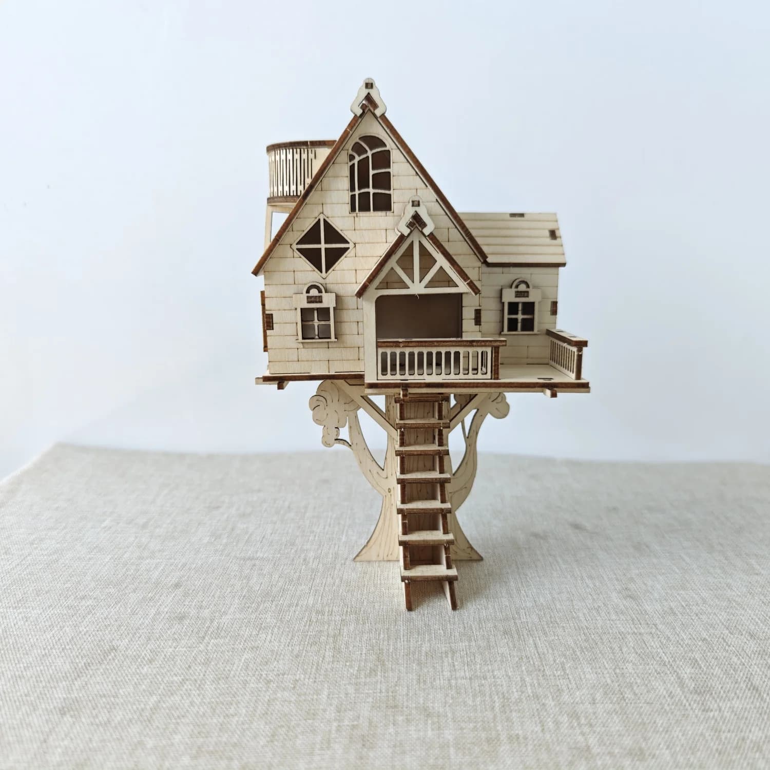 3D Mechanical Gear Wooden Puzzle Kit
