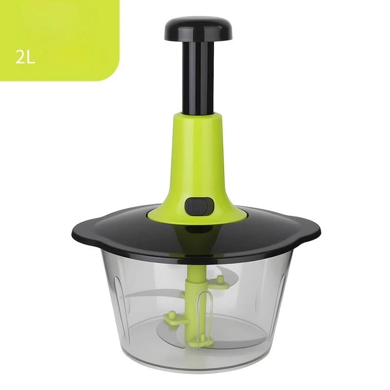 Manual Food Processor with Blade Guard