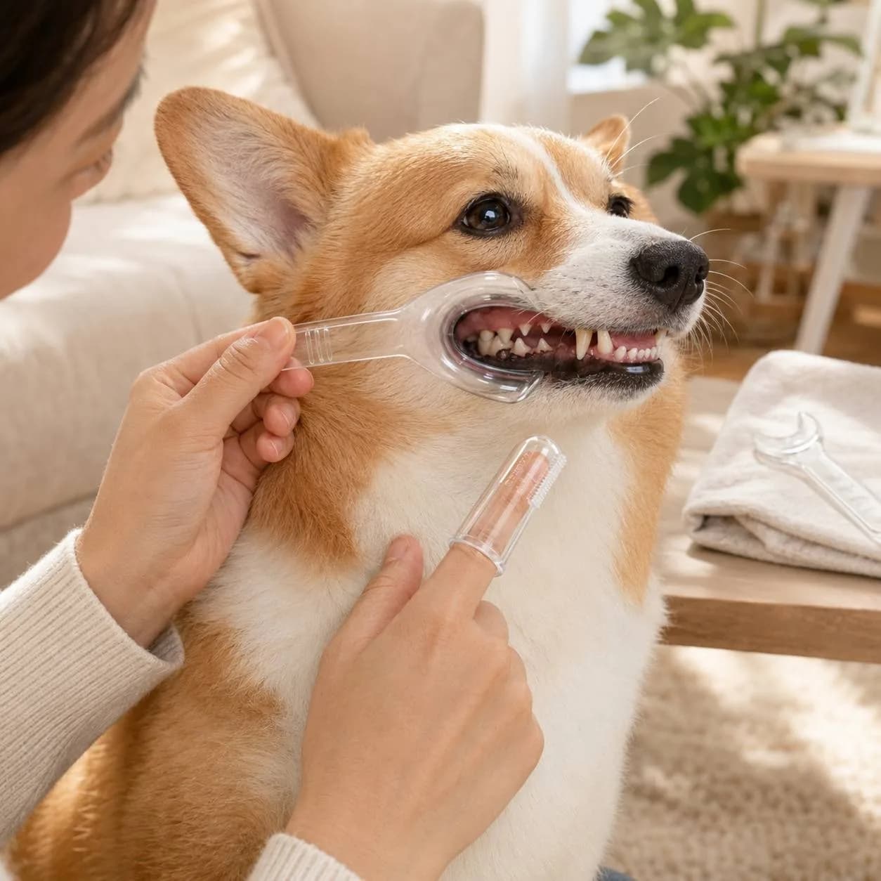 3-Piece Pet Oral Care Kit with Mouthopener
