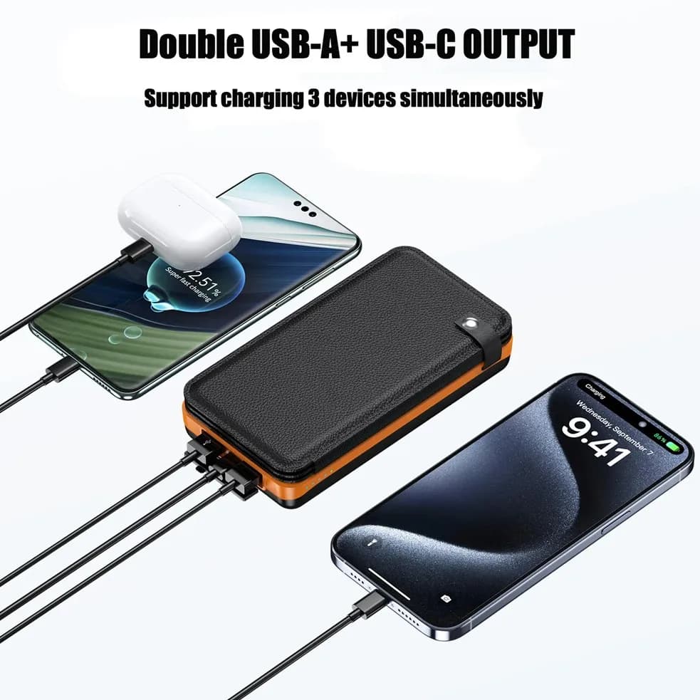 Solar Power Bank 50000mAh