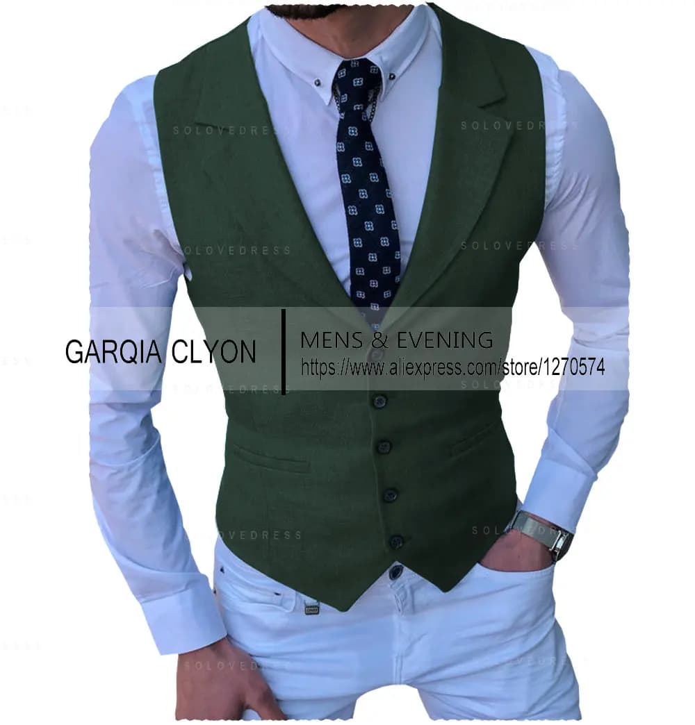 Men's Classic Single Breasted Vest Waistcoat