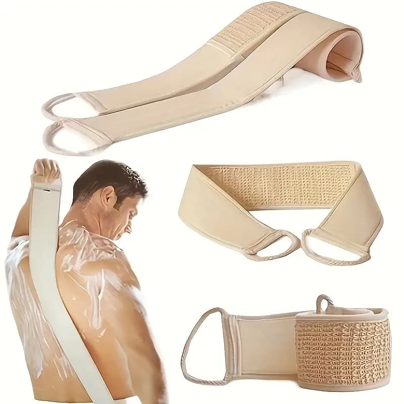 Exfoliating Body Scrubber with Strap