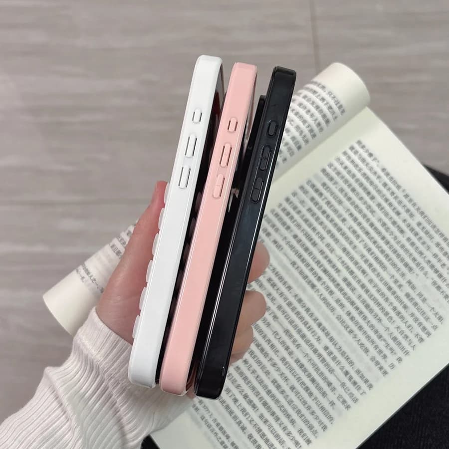 3D Suction Cup Airbag Phone Case For iPhone 17 16 15 14 13 12 11 Pro Max XR X XS 7 8 Plus Clear Candy Shockproof Bumper Cover