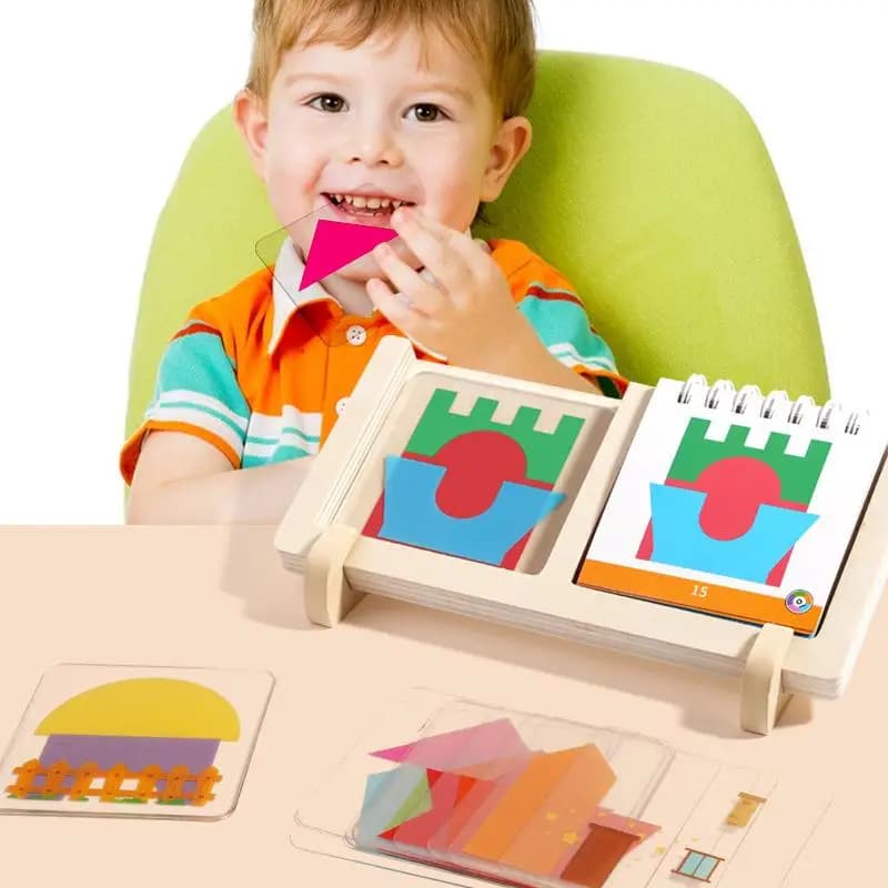 Wooden House Design Puzzle Game