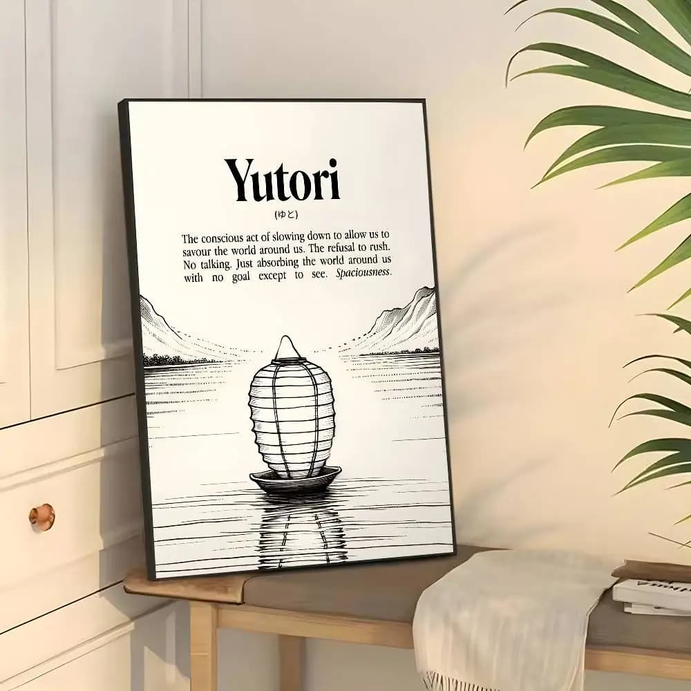 Home Decor Quotes Poster Waterproof Wall Sticker