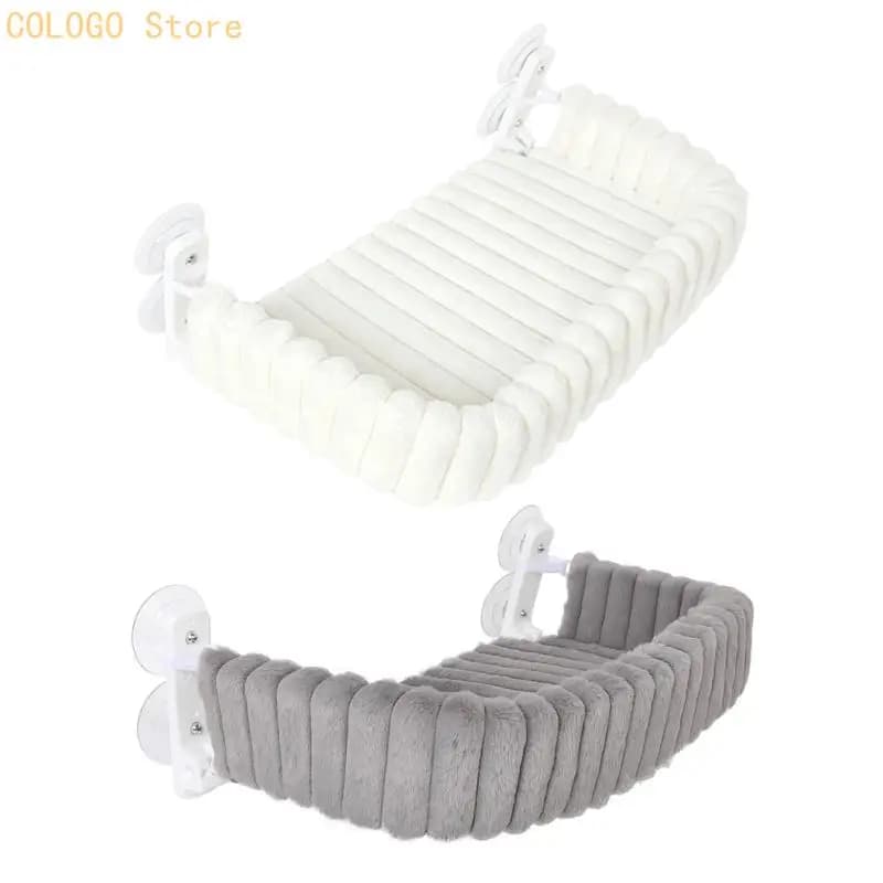 Plush Window Perch Hammock for Cats