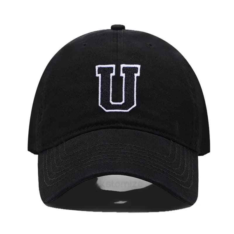 Embroidered Initial Baseball Cap