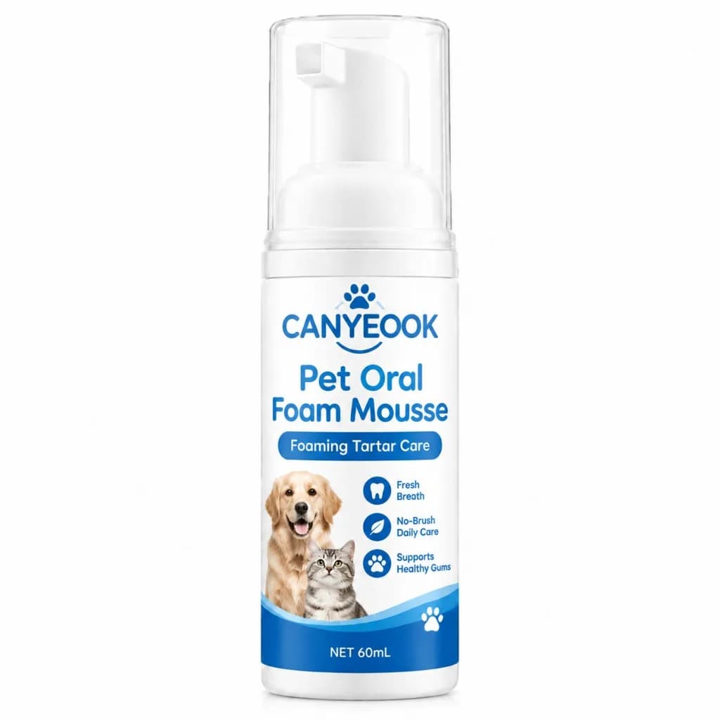 Pet Dental Mousse Spray Teeth Cleaner