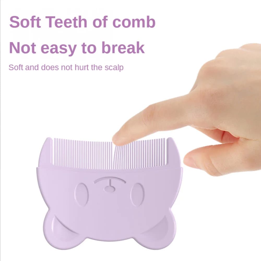 Infant Soft Silicon Head Massager Comb