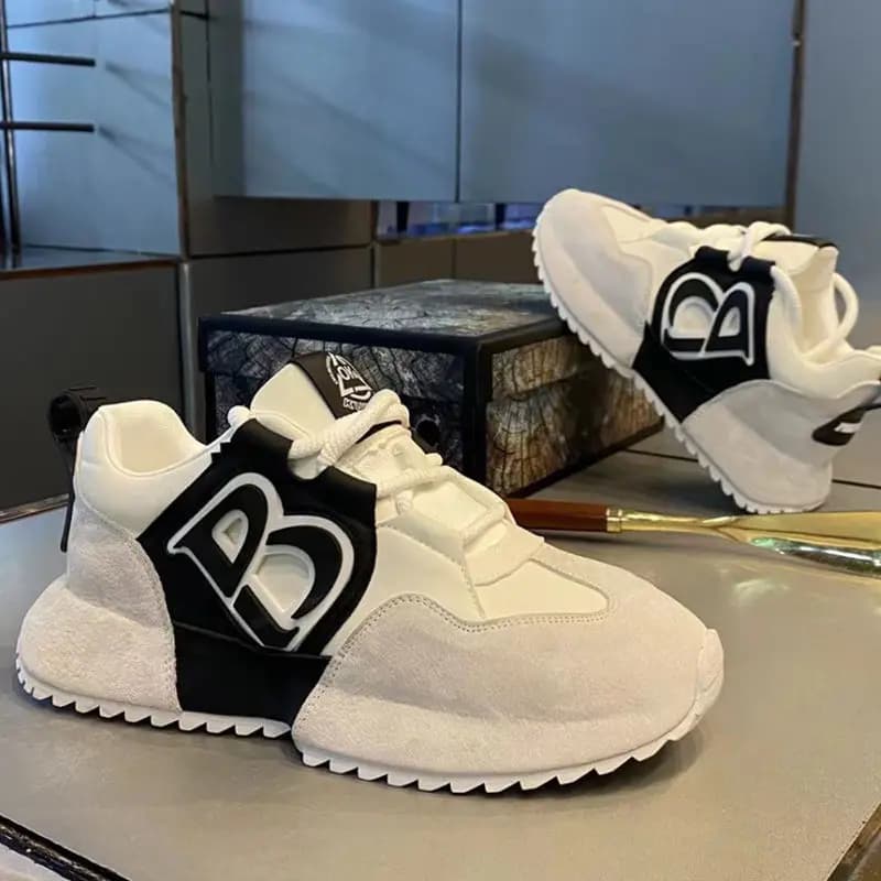 Sneakers Man High-top Comfortable Winter Lace-up Casual Walking Shoes Outdoor Sports Fashion Luxury Design Walking Shoes Men