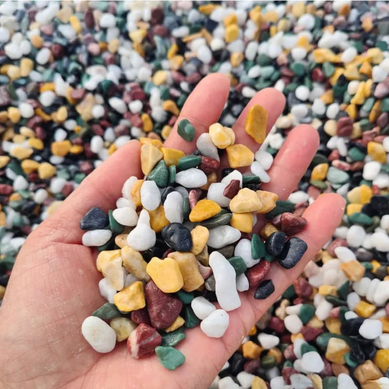 Natural Gravel Stone Aquarium Landscape Decor