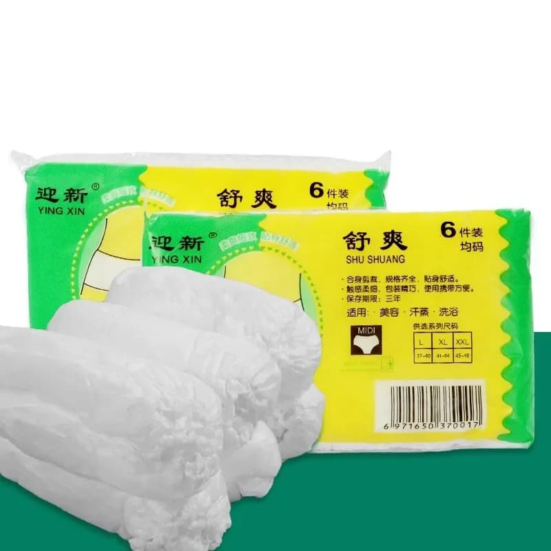 Disposable Travel Underwear for Women and Men