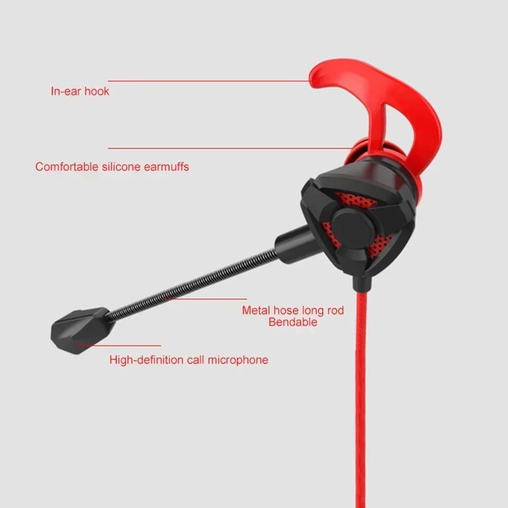Gaming In-Ear Headphones with Microphone
