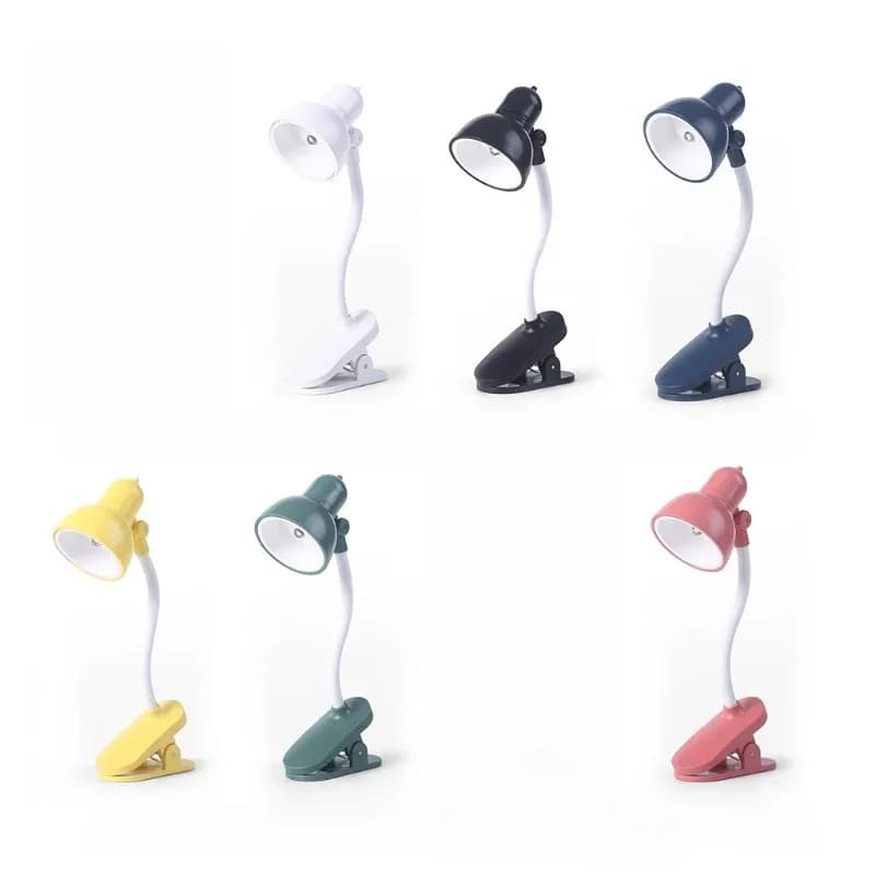Adjustable Clip Reading Light Battery Powered