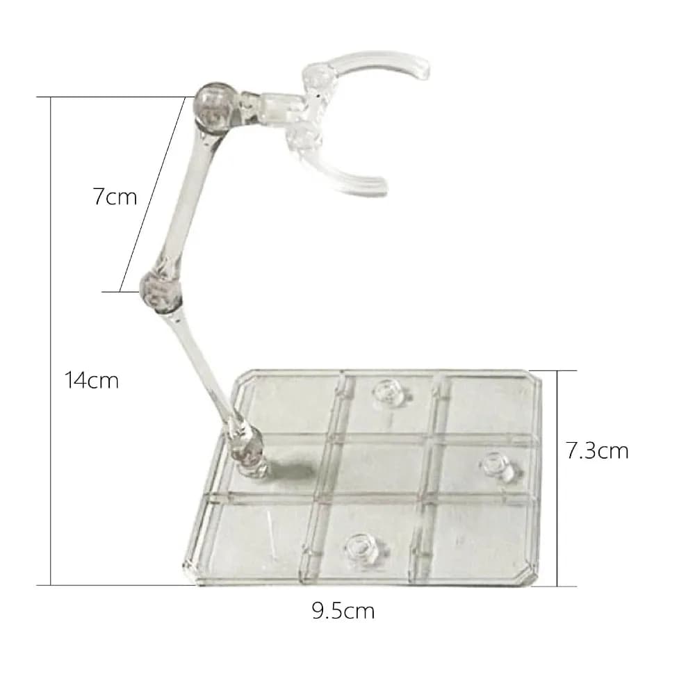 Clear Acrylic Action Figure Display Stand