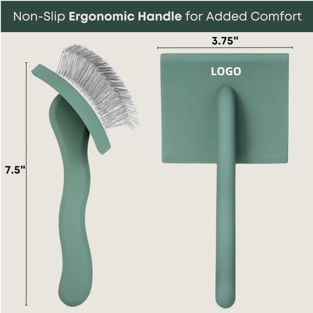Slicker Brush for Long-Haired Dogs