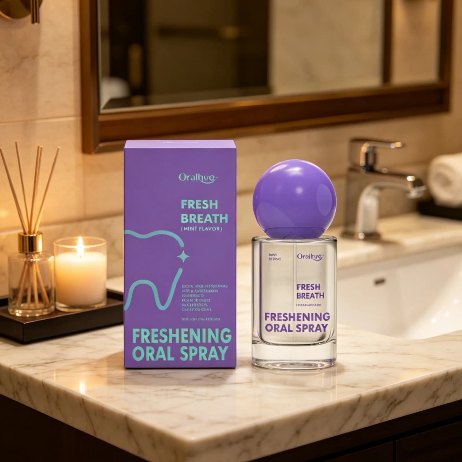 Oral Spray Portable Breath Freshener