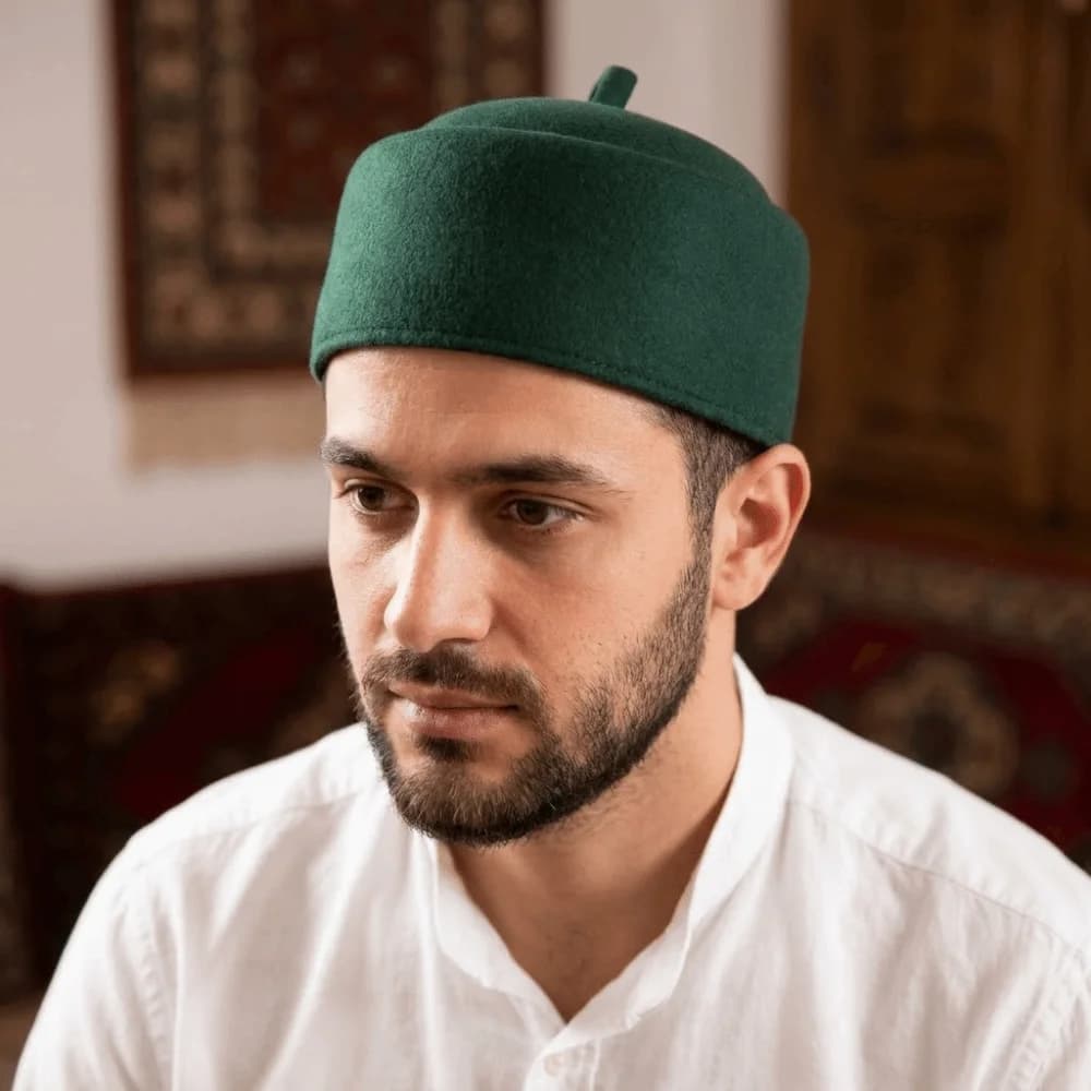 Traditional Ethnic Prayer Beret Hat