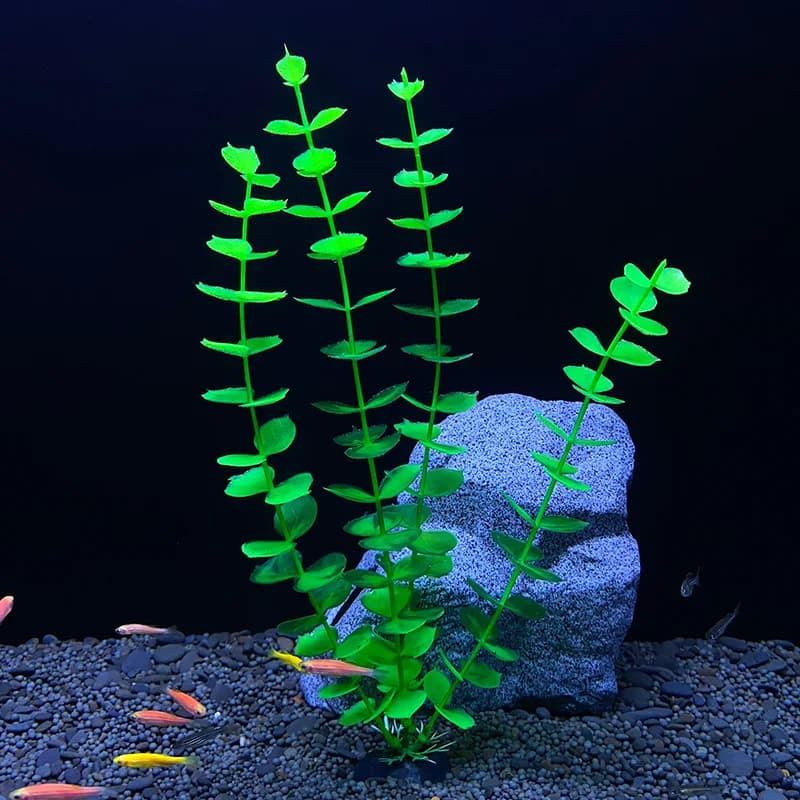 Aquarium Artificial Plants Decoration Fish Tank Landscaping Water Grass Ornaments Aquatic Simulated  Plant Supplies