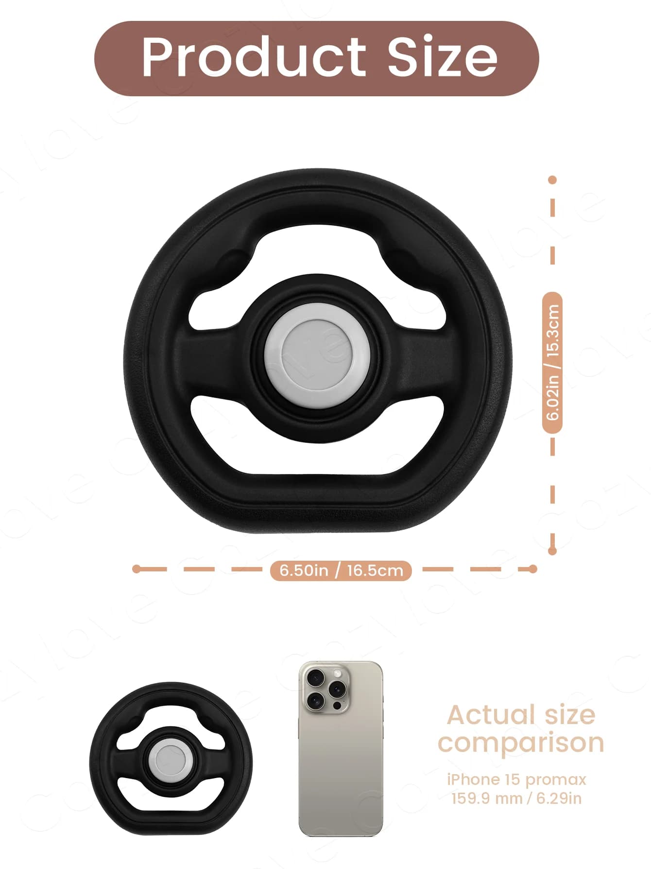 Stroller Steering Wheel Toy