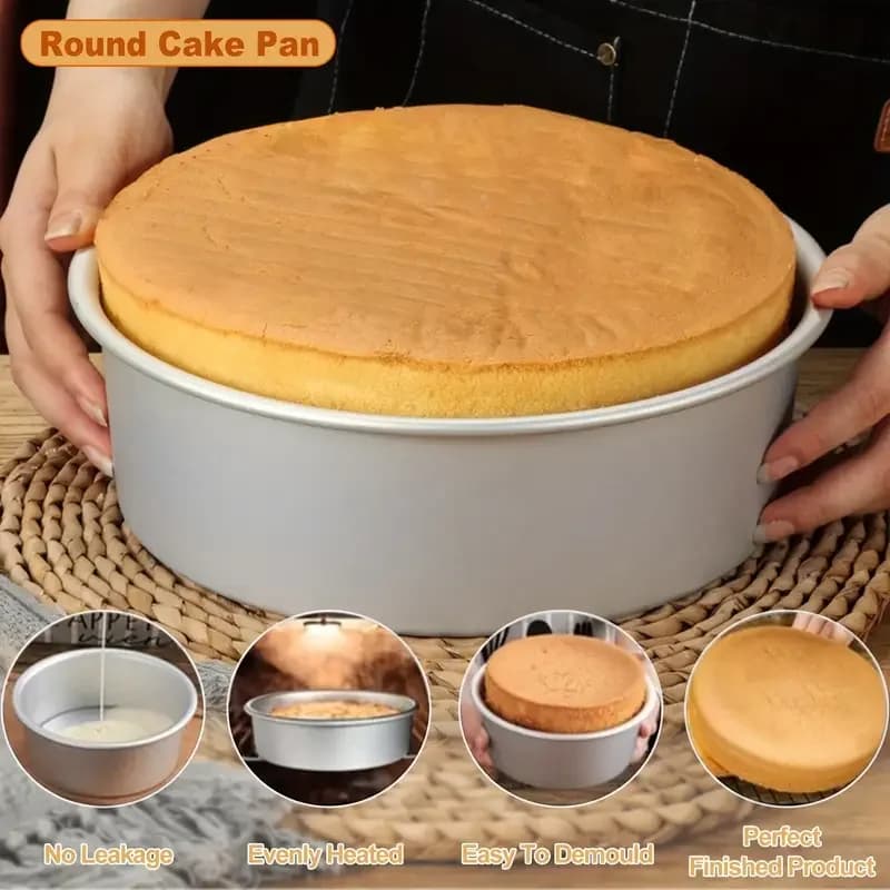 Anodized Aluminum Round Cake Pan