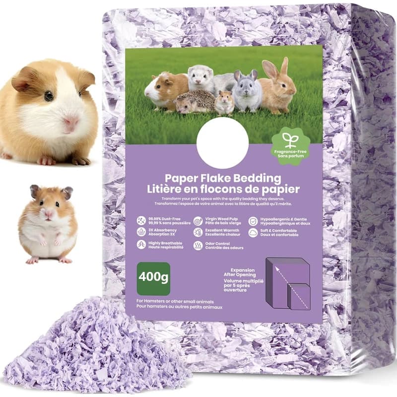 Hamster Paper Cotton Bedding Natural Wood Pulp
