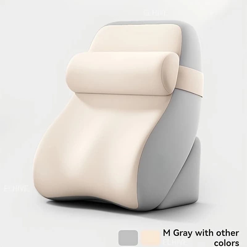 Large Memory Foam Reading Pillow with Adjustable Wedge