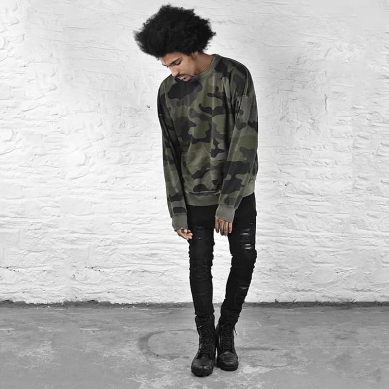 Black Ripped Narrow Fit Jeans Men