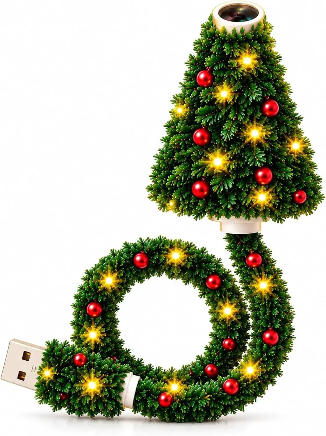 Christmas Tree Projection LED Night Lamp