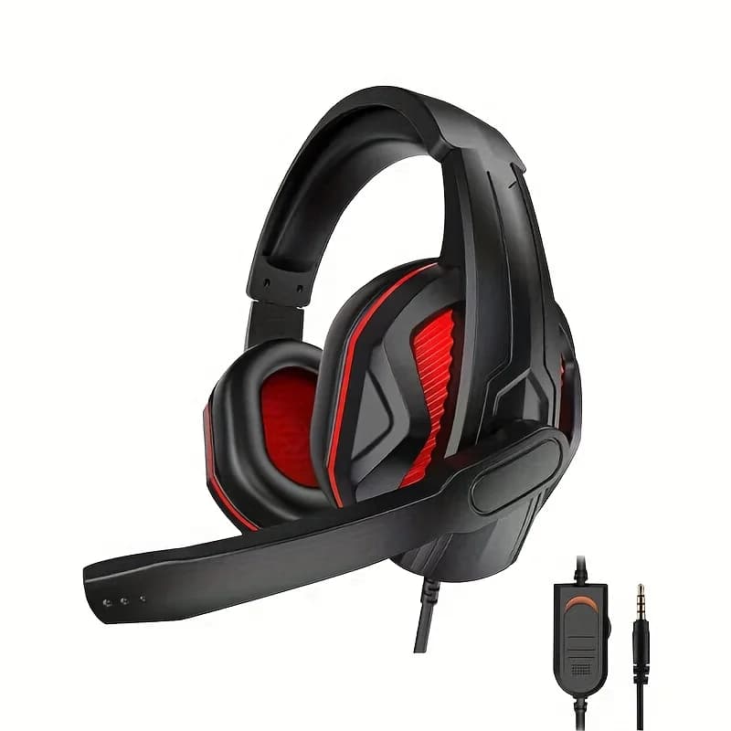 Over-the-Head Wired Headset with Noise Isolation