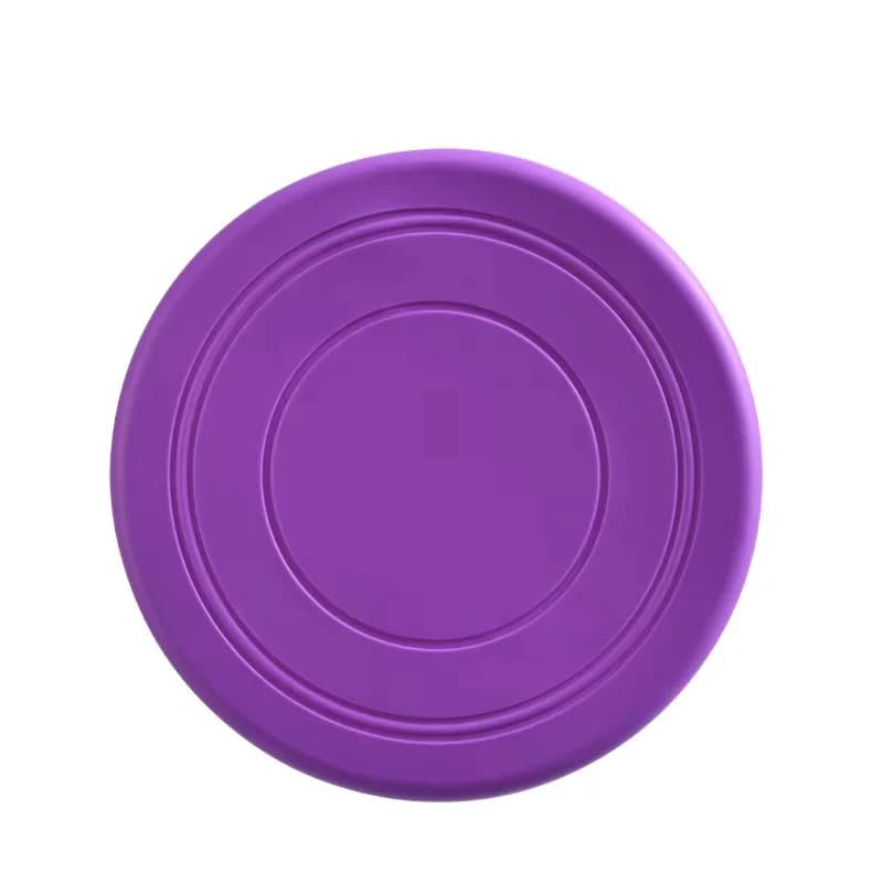Soft Rubber Dog Flying Disc Toy